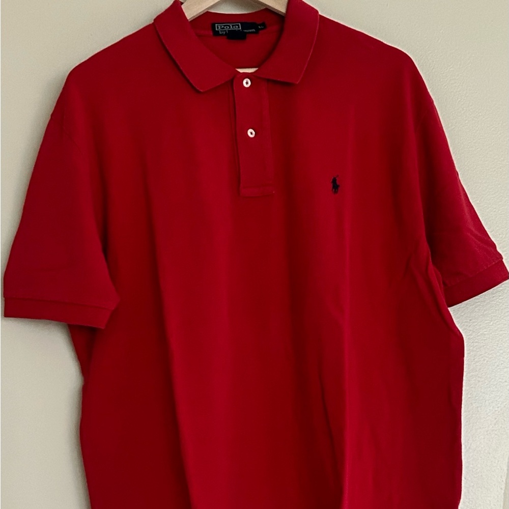 Ralph Lauren Bold Red Polo Shirt